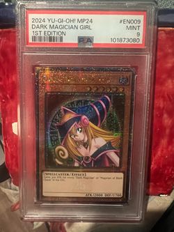 Dark magician girl Quarter Century rare PSA 9