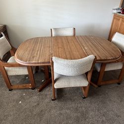 Oak Dining Set