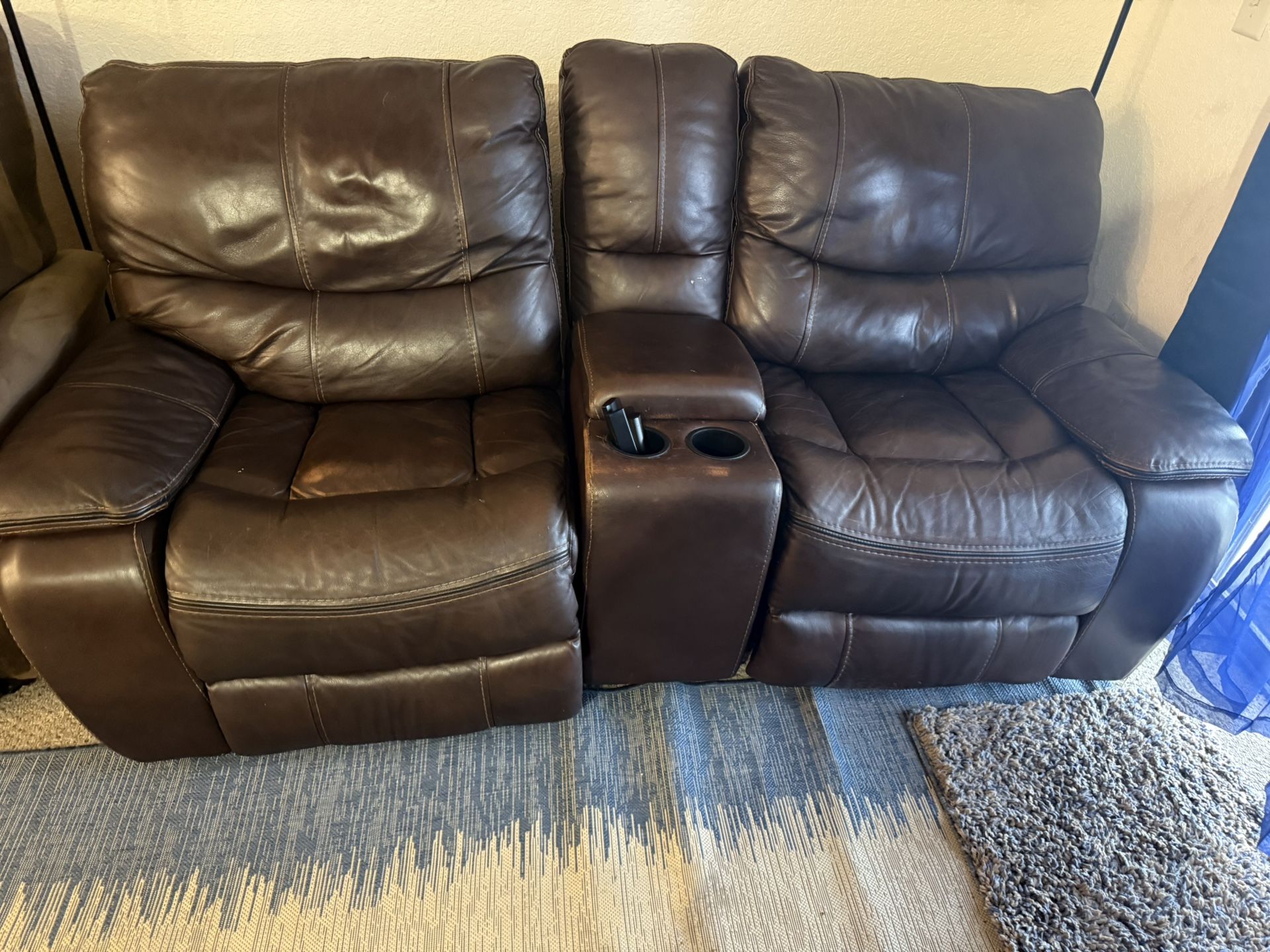 Brown Recliner 