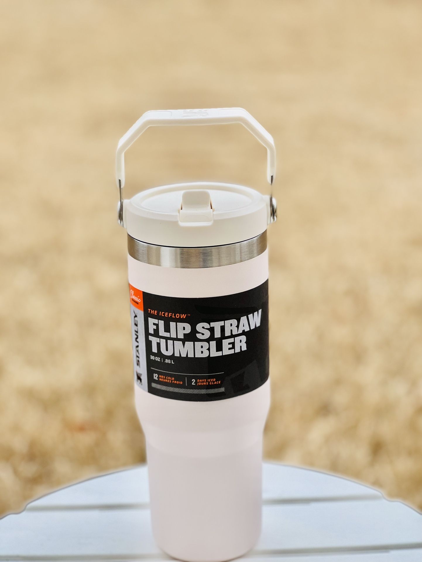 Stanley 30 oz Flipstraw Tumbler - Rose quartz