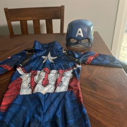 Juvenile Small Captain America Costume