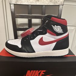 Brand New Jordan Retro 1 high gym red  size 9.5 with box