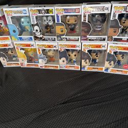 Funko Pop Lot Dragon Ball Z Pokemon Félix The Cat Music McDonalds Ronald McDonald 