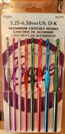 Wright's Aluminum Crochet Hooks