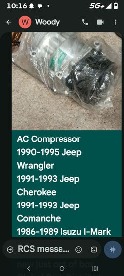 New AC Compressor in Box
