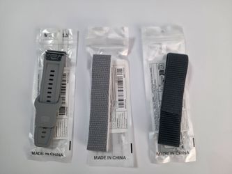 3 Garmin Watch 26mm 26 mm Watch Bands Grey