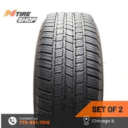 Set of 2 Used  9/32  Whitewall  265/70R17  115T  Michelin  X LT A/S