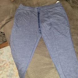 Women's Joggers Blue (L) Grey (XL) 