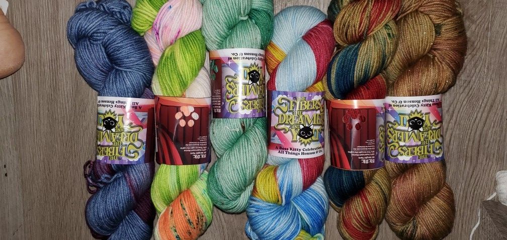Hand Dyed Yarn Brand New