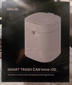 IntreLife Smart Trash Can Intre-02 – Self-Sealing & Auto Bag Replacement