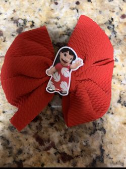 Lilo hair bow