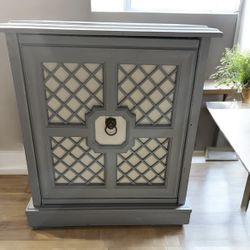 Vintage Cabinet Bar Table 