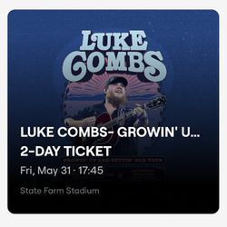 (Two) 2-day Luke Combs Pit Passes