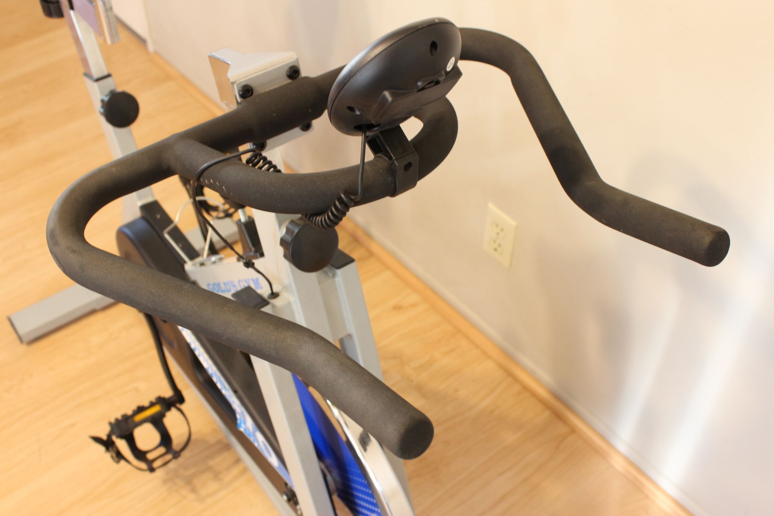 Gold's Gym Cycle Trainer 310 Spin Bike Stationary Indoor Upright Exercise Workout Cycling