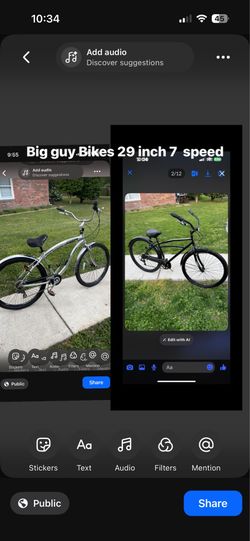 Big Guy Bike 29 in 7 Sp