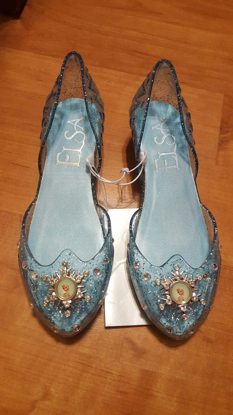 Frozen Elsa light up shoes size 13/1