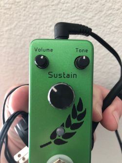 Sustain distortion pedal