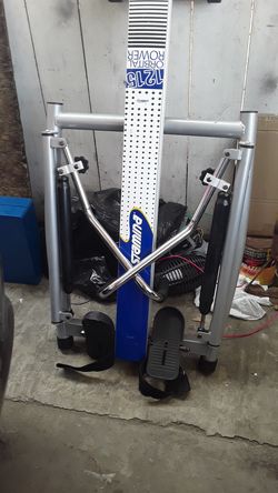 Exercise orbital rower