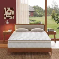 12” Median Firm Queen Size Mattress with Pillow Top