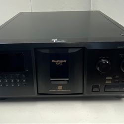 SONY CDP-CX300 300-DISC CD CHANGER Carousel - New Belts - No Remote - TESTED