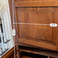 Huge And Heavy Mexican Hutch / Armoire