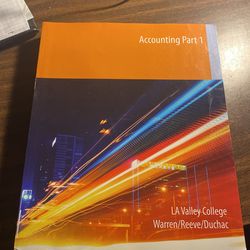 ACCOUNTING PART 1