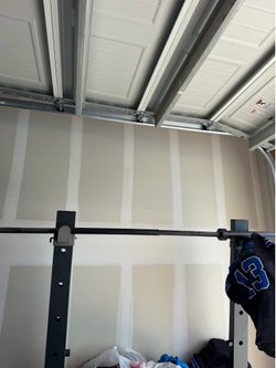 Squat rack and Olympic bar