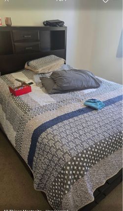 Queen bed frame
