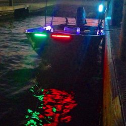 LED Navigation Red Green Side Lights Boat