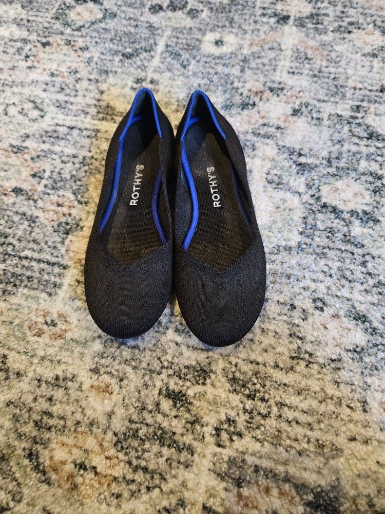 Rothys Black Flats