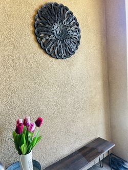 Front Door Porch Wall Decor Art Metal