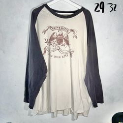 Vintage Polo Jeans Ralph Lauren Raglan New York City T-Shirt XXXL