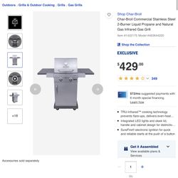 Grill Char-Broil Brand New
