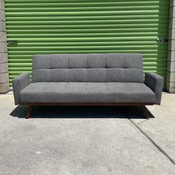 *Free Delivery* Modern Gray Wayfair Couch Sleeper Sofa Futon Bed