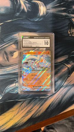 Reshiram ex CGC 10 Gem Mint Pokemon Card
