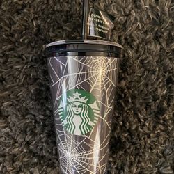 Spider Web Starbucks Tumbler 
