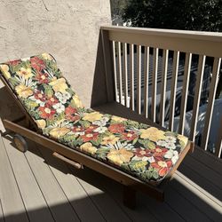 Outdoor Chaise Lounge Chair 