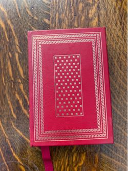 Beautiful genuine leather collector’s edition of The Red Badge of Courage by Stephen Crane, published by The Franklin Library in 1976.