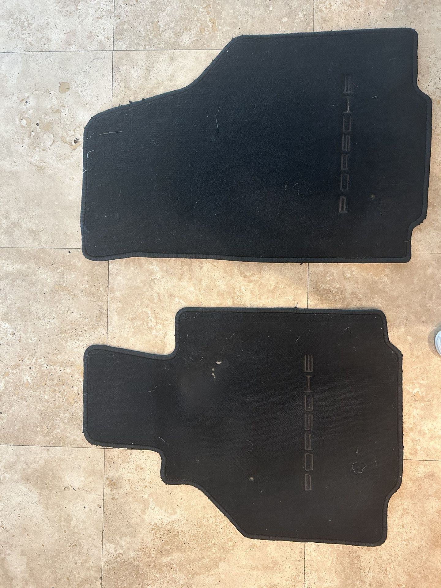 Original 2001 Porsche 911 Floor Mats Black