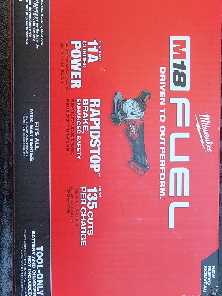 Milwaukee Fuel Grinder 