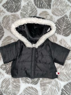 Build a bear Black Puffer Jacket