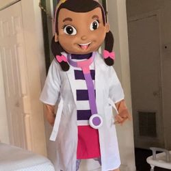 Doc McStuffins mascot costume like new