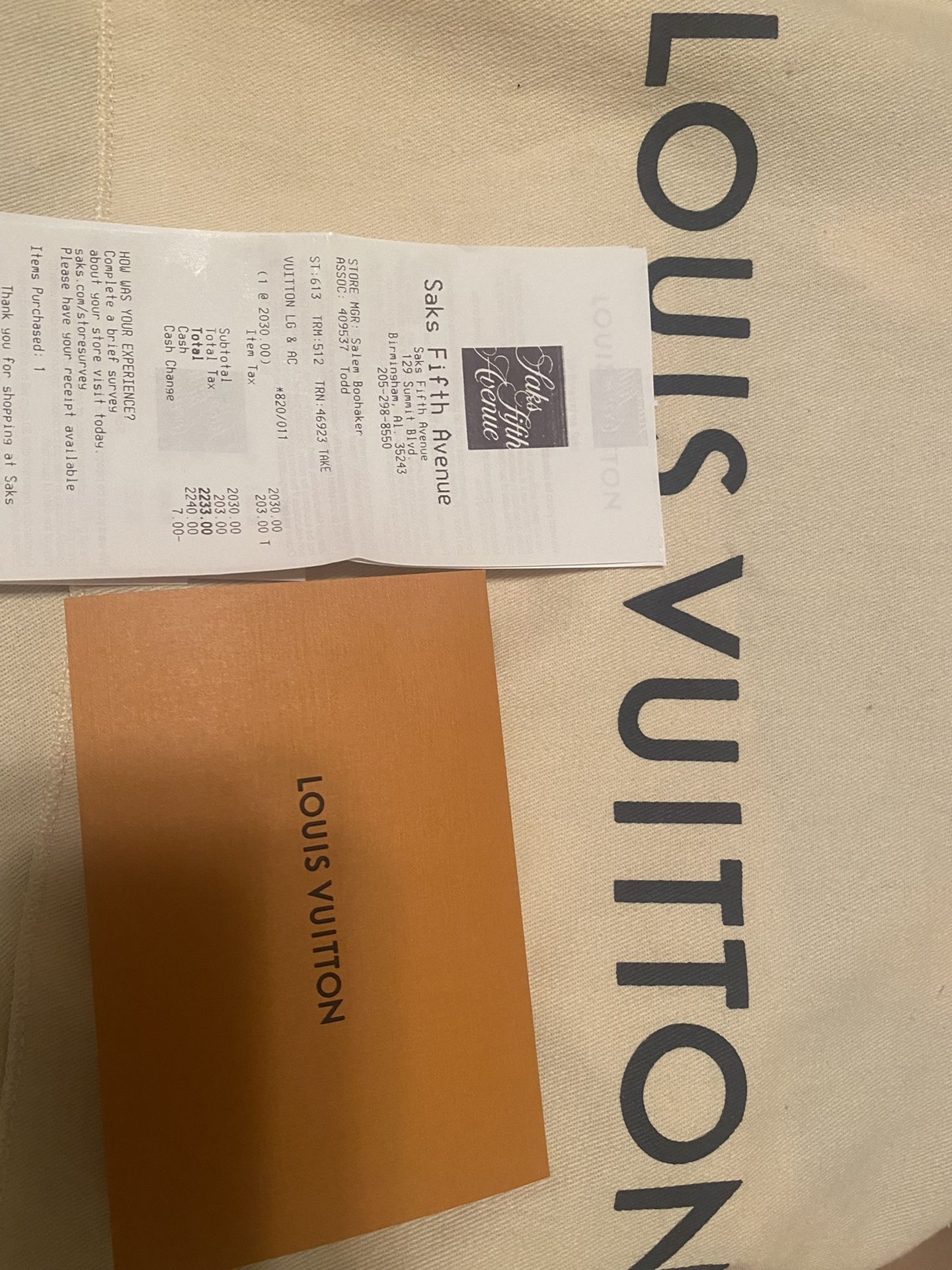 Set of (3) Louis Vuitton shopping bags (empty) cash only no trades for Sale  in Atlanta, GA - OfferUp