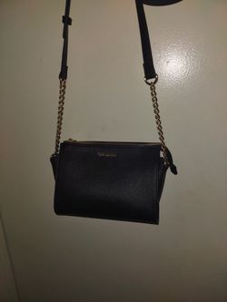 Black And Gold Steve Madden Handbag/Purse