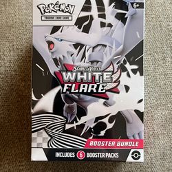 White Flare Scarlet & violet Pokémon Booster Bundle 