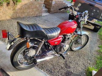 Motorcycle 70s Kawasaki 350