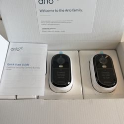 2 Brand New Security Cameras 