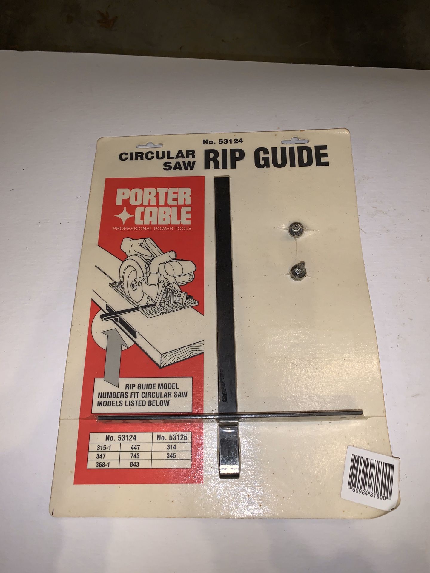 Porter Cable Circular Saw Rip Guide