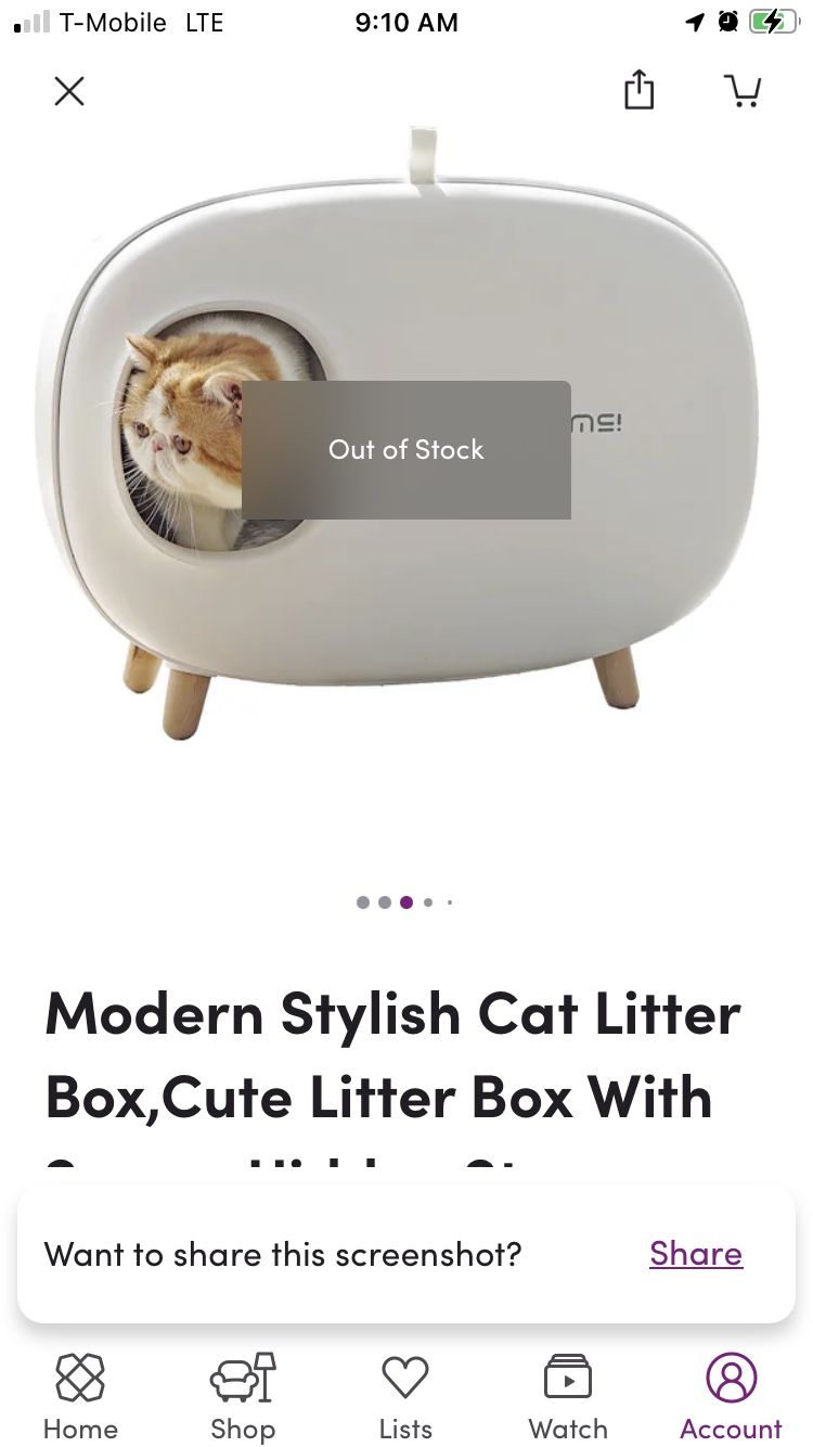 Cat Hidden Litter Container Darker Green Shade