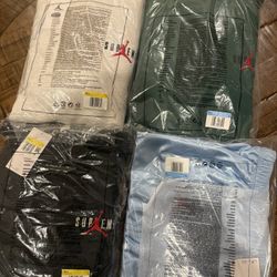 Supreme X Jordan FW 24 Week 8 Jordan Sweatshirt, Warm Up Short, Tricot Track Pant